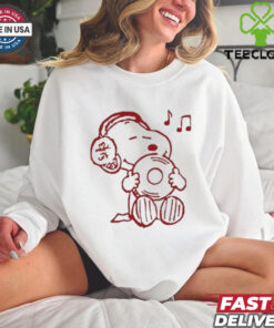 Official Snoopy Peanuts Music Lover Shirt