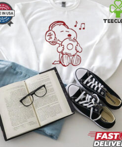 Official Snoopy Peanuts Music Lover Shirt