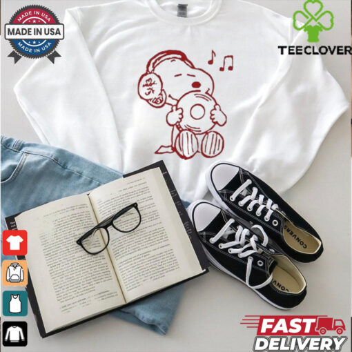 Official Snoopy Peanuts Music Lover Shirt