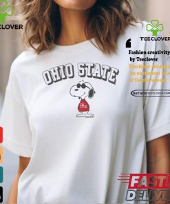 Official Snoopy Peanuts x Ohio State Joe t shirt