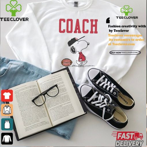 Official Snoopy Peanuts x Ohio State World Famous Football Coach t shirt