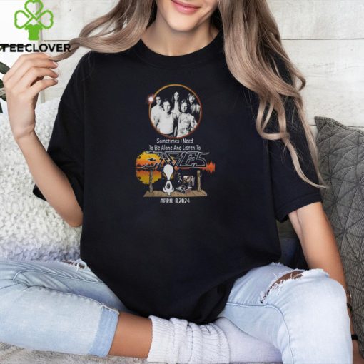 Official Snoopy Sometimes I Need To Be Alone And Listen To Eagles 2024 T Shirt