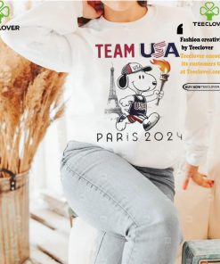 Official Snoopy Team USA Olympic Paris 2024 T Shirt 1 Official Snoopy Team USA Olympic Paris 2024 T Shirt