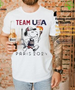 Official Snoopy Team USA Olympic Paris 2024 T Shirt 3 Official Snoopy Team USA Olympic Paris 2024 T Shirt