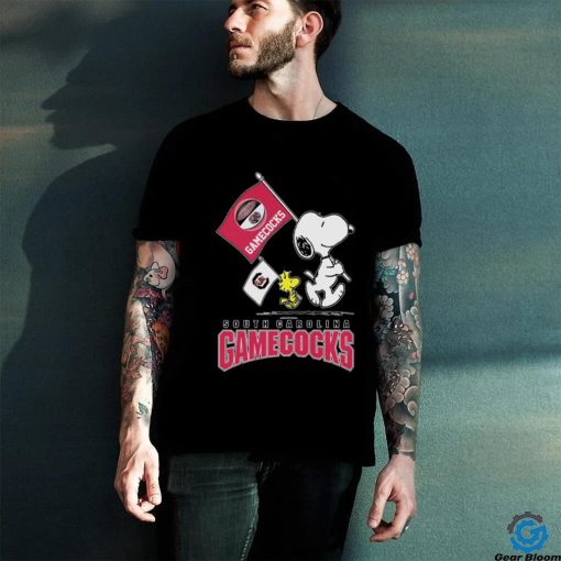 Official Snoopy and Woodstock abbey road South Carolina Gamecocks shirt
