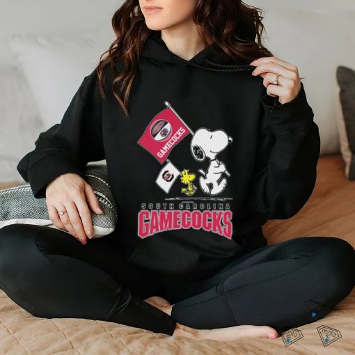 Official Snoopy and Woodstock abbey road South Carolina Gamecocks shirt
