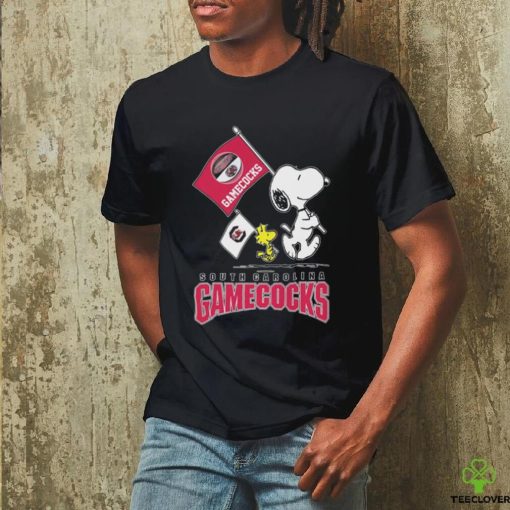 Official Snoopy and Woodstock abbey road South Carolina Gamecocks shirt