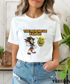 Official Sonic And Shrek The Loud House Fandom T shirt