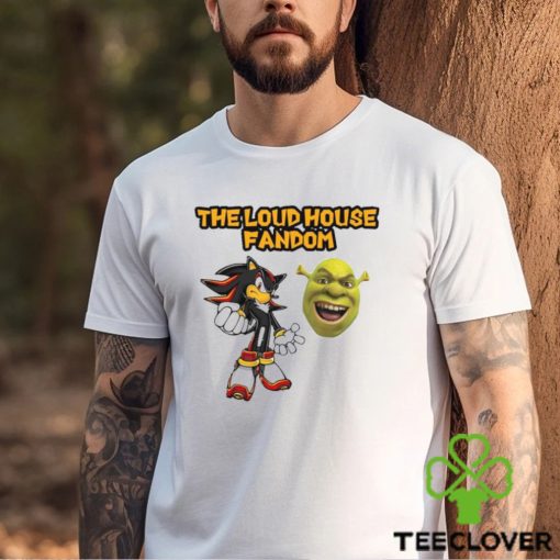 Official Sonic And Shrek The Loud House Fandom T hoodie, sweater, longsleeve, shirt v-neck, t-shirt