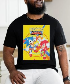 Official Sonic mania plus netflix 2024 T shirt 2 Official Sonic mania plus netflix 2024 T shirt