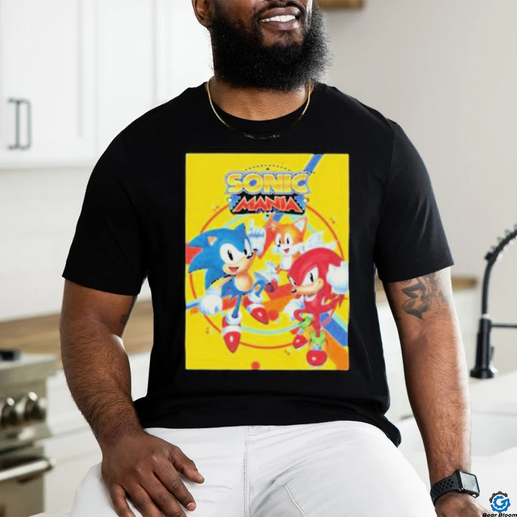 Official Sonic mania plus netflix 2024 T shirt Official Sonic mania plus netflix 2024 T shirt