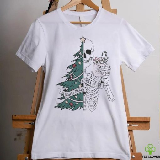 Official Sorta Merry Sorta Scary Tree Christmas Sweathoodie, sweater, longsleeve, shirt v-neck, t-shirt