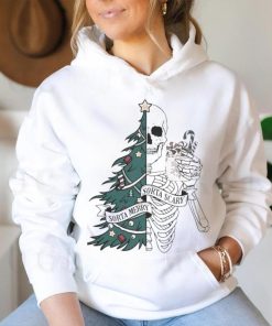 Official Sorta Merry Sorta Scary Tree Christmas Sweathoodie, sweater, longsleeve, shirt v-neck, t-shirt