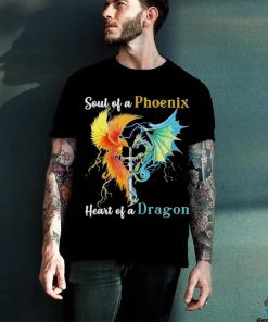 Official Soul Of A Phoenix Heart Of A Dragon Shirt