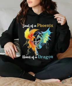 Official Soul Of A Phoenix Heart Of A Dragon Shirt