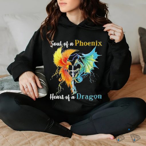 Official Soul Of A Phoenix Heart Of A Dragon Shirt