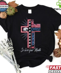 Official South Alabama Jaguars I Can Do All Things Through Christ 2025 T shirt