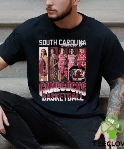 Official South Carolina Gamecocks 2024 Women’s Basketball Starting 5 Shirt