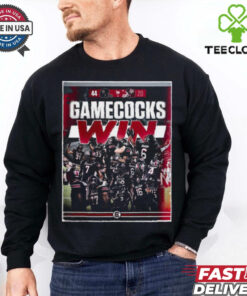 Official South Carolina Gamecocks 44 20 Win Texas A&M Football 2024 Game Final Score Shirt