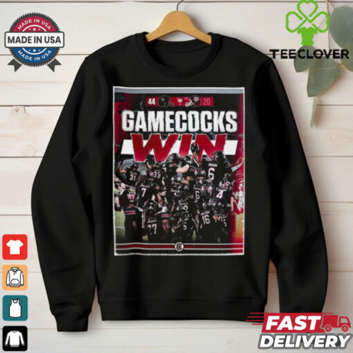 Official South Carolina Gamecocks 44 20 Win Texas A&M Football 2024 Game Final Score Shirt