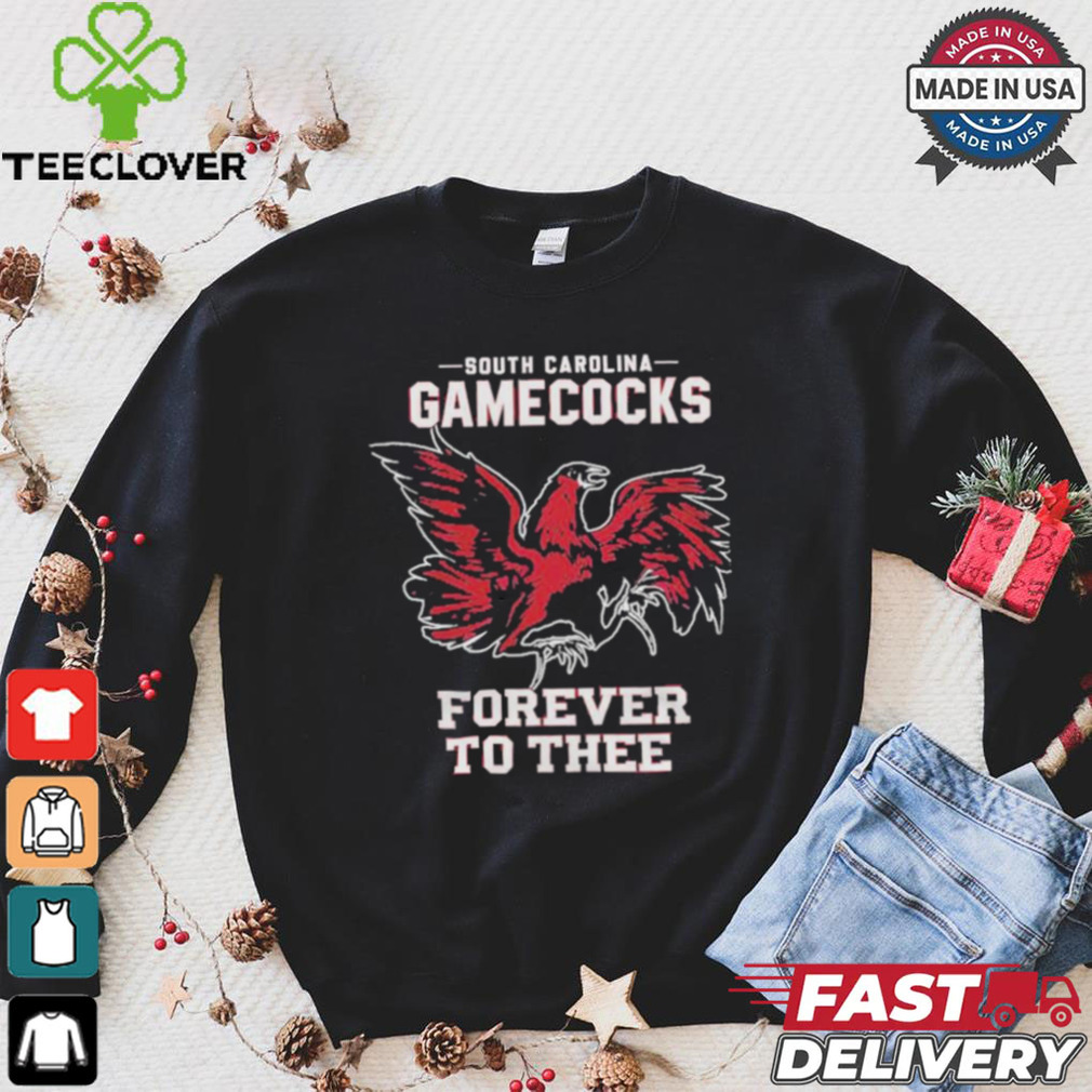 Official South Carolina Gamecocks Forever To Thee Mascot shirt Official South Carolina Gamecocks Forever To Thee Mascot shirt