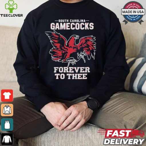 Official South Carolina Gamecocks Forever To Thee Mascot shirt