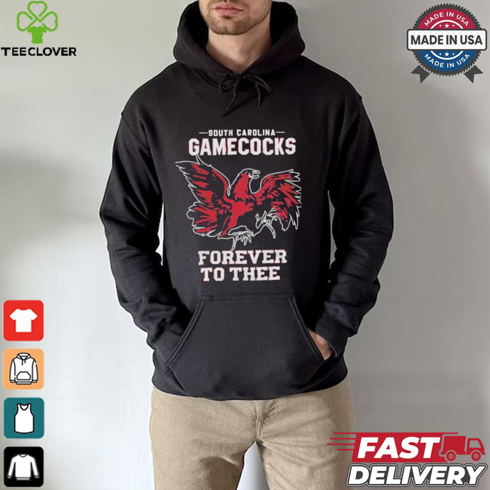 Official South Carolina Gamecocks Forever To Thee Mascot shirt Official South Carolina Gamecocks Forever To Thee Mascot shirt