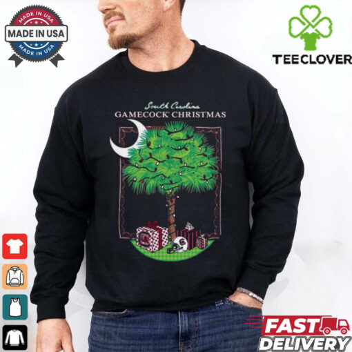 Official South Carolina Gamecocks Garnet Christmas 2024 t shirt