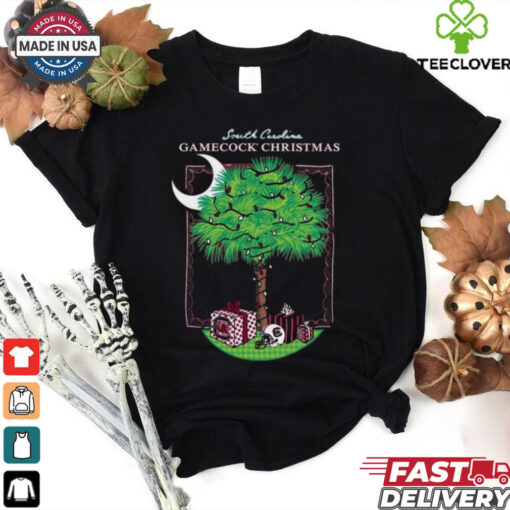 Official South Carolina Gamecocks Garnet Christmas 2024 t shirt
