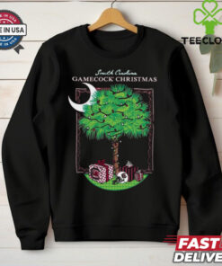 Official South Carolina Gamecocks Garnet Christmas 2024 t shirt