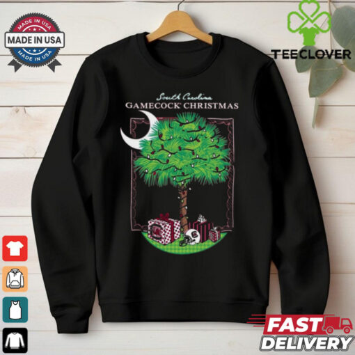 Official South Carolina Gamecocks Garnet Christmas 2024 t shirt
