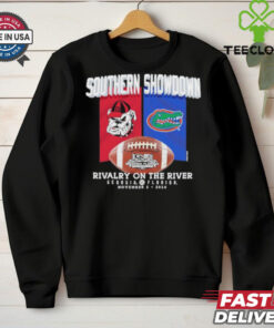 Official Southern Showdown Rivalry On The River Georgia Bulldogs vs. Florida Gators 2024 Shirt
