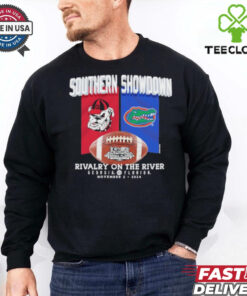 Official Southern Showdown Rivalry On The River Georgia Bulldogs vs. Florida Gators 2024 Shirt