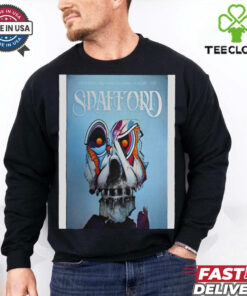 Official Spafford Lodge Room November 1 2024 Los Angeles, California Tour Poster Shirt