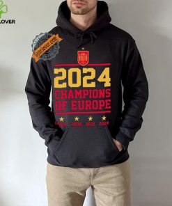 Official Spain Champions Of Europe Shirt Spain Euro 2024 Champions Shirt