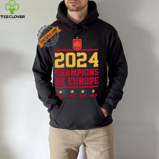 Official Spain Champions Of Europe Shirt Spain Euro 2024 Champions Shirt