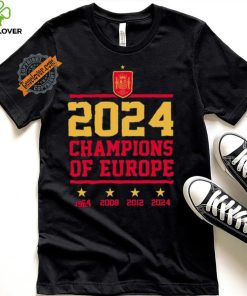 Official Spain Champions Of Europe Shirt Spain Euro 2024 Champions Shirt