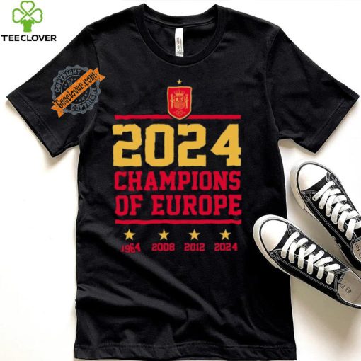 Official Spain Champions Of Europe Shirt Spain Euro 2024 Champions Shirt