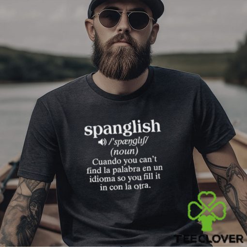 Official Spanglish Mexican Puerto Rican Venezuelan Spanish Teacher Shirt