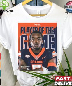 Official Special Teams Syracuse Orange Players Of The Game Jackson Meeks Poster t shirt 1 Official Special Teams Syracuse Orange Players Of The Game Jackson Meeks Poster t shirt