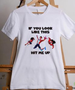 Official Spider Man India Pavitr Prabhakar If You Look Like This Hit Me Up Shirt