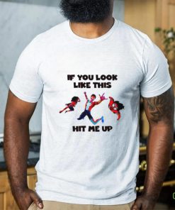 Official Spider Man India Pavitr Prabhakar If You Look Like This Hit Me Up Shirt