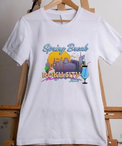 Official Spring Break Roku City T Shirt