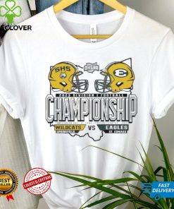 Official Springfiedld Wildcats vs St Edward Eagles 2023 Division I Football Championship T Shirt