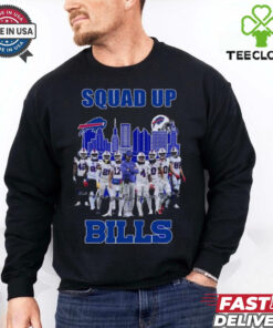 Official Squad Up Buffalo Bills 2024 Signatures Shirt