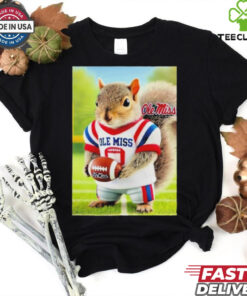 Official Squirrel Ole Miss Hotty Toddy T Shirt