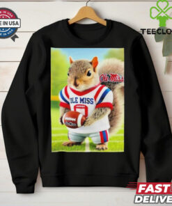 Official Squirrel Ole Miss Hotty Toddy T Shirt