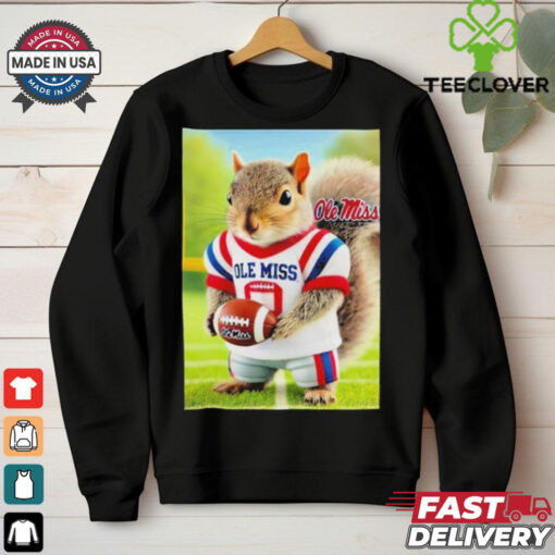 Official Squirrel Ole Miss Hotty Toddy T Shirt
