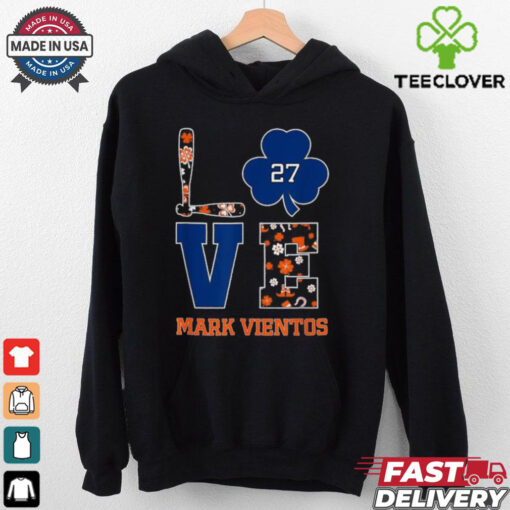 Official St patrick’s day love floral mark vientos new york baseball T hoodie, sweater, longsleeve, shirt v-neck, t-shirt