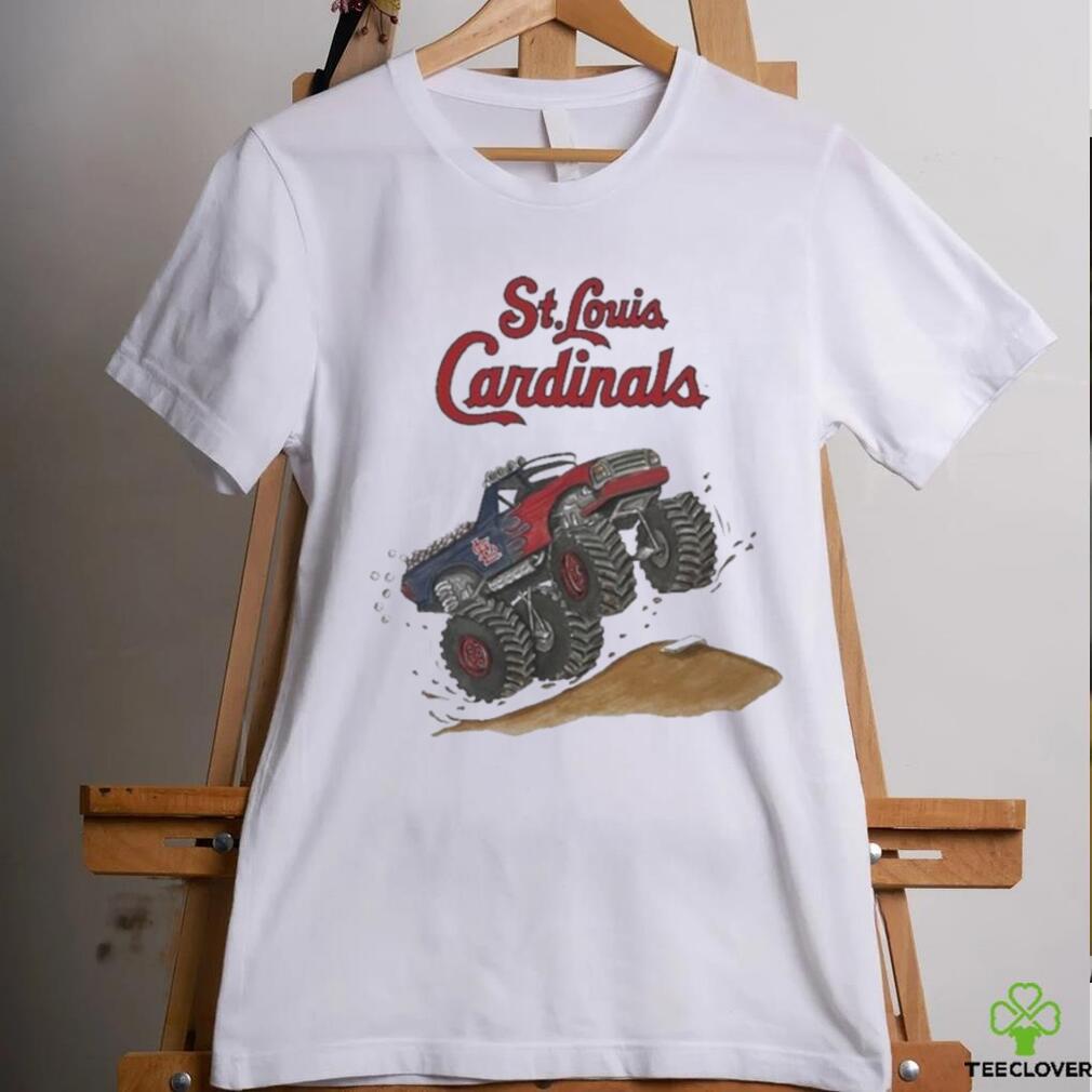 Official St. Louis Cardinals Monster Truck MLB Shirt Official St. Louis Cardinals Monster Truck MLB Shirt